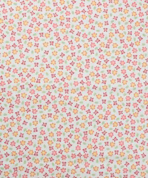 Blomster på hvid - Patchwork
