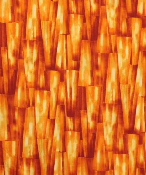 Mønster i rust, gule og orange farver - Patchwork