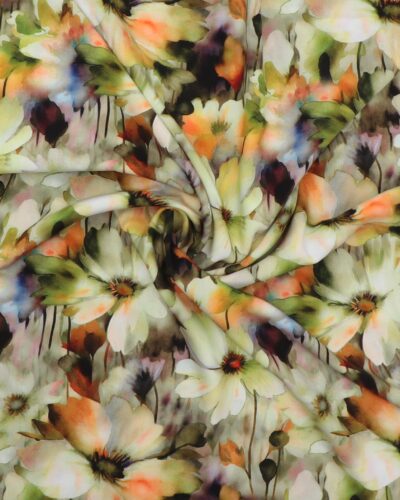 Blomster på stilk - Viskose