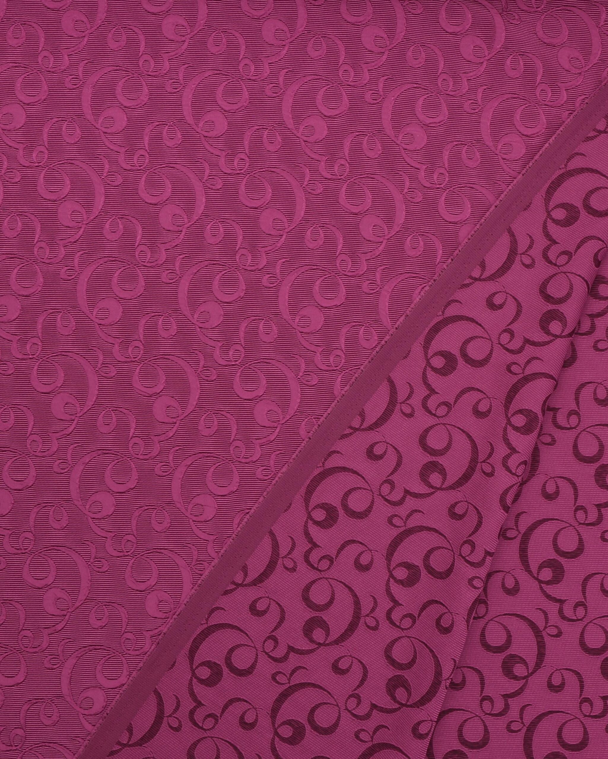 Cerise - Jacquardvævet bomuld/polyester 5 Cerise - Jacquardvævet bomuld/polyester - Billede 3