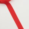 Rød, bomuld - Gjordbånd 38 mm 1 Rød, bomuld - Gjordbånd 38 mm
