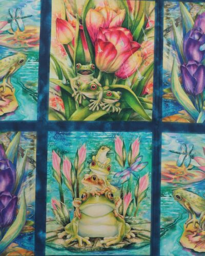 Frøer, 8 motiver - Patchwork