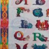 Dragebogstaver - Patchwork