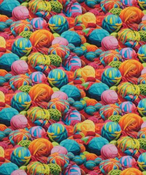 Purrfect playful, garnnøgler - Patchwork