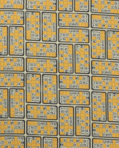 Bankoplader i gul - Patchwork