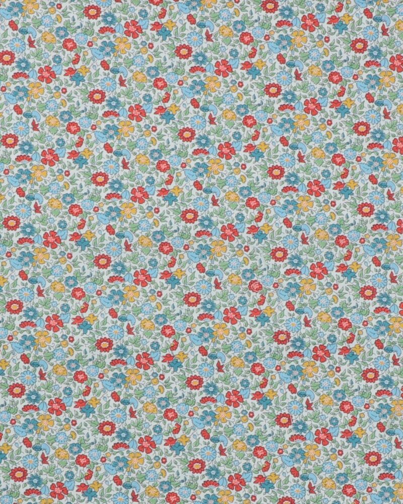 Palace petals, med rød blomst - Liberty