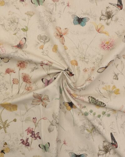 Sommerfugle og blomster - Boligtekstil