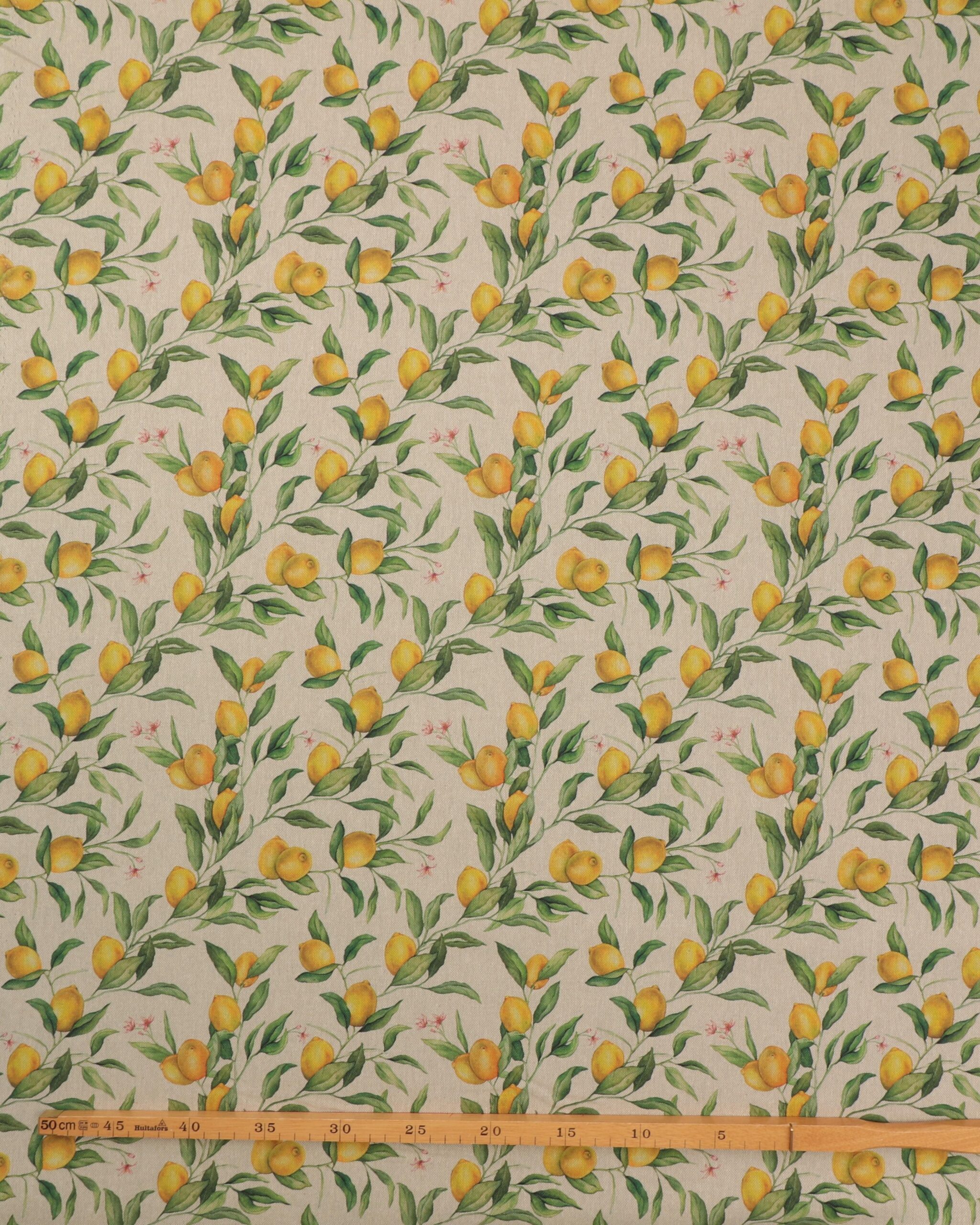 Citroner og grønne blade - Boligtekstil 4 Citroner og grønne blade - Boligtekstil - Billede 2