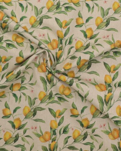 Citroner og grønne blade - Boligtekstil 7 Citroner og grønne blade - Boligtekstil