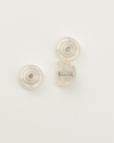 Transparent, ca. 4x5 mm - snorestopper, dobbelt
