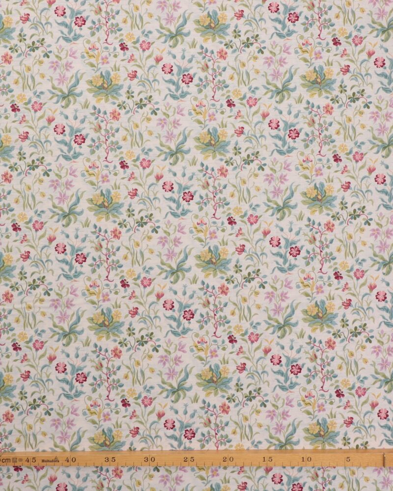 Small Flowers by May, små blomster på sart rosa - William Morris - Image 2