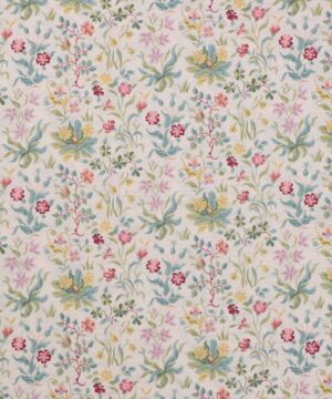 Small Flowers by May, små blomster på sart rosa - William Morris