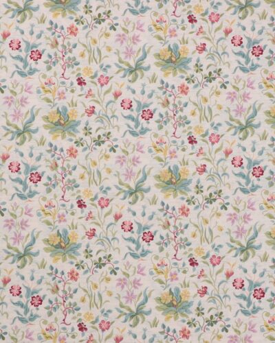 Small Flowers by May, små blomster på sart rosa - William Morris