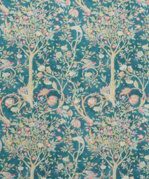 Small Melsetter, fugle i træer - William Morris
