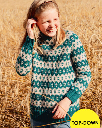 Færo sweater, str. 4-12 år