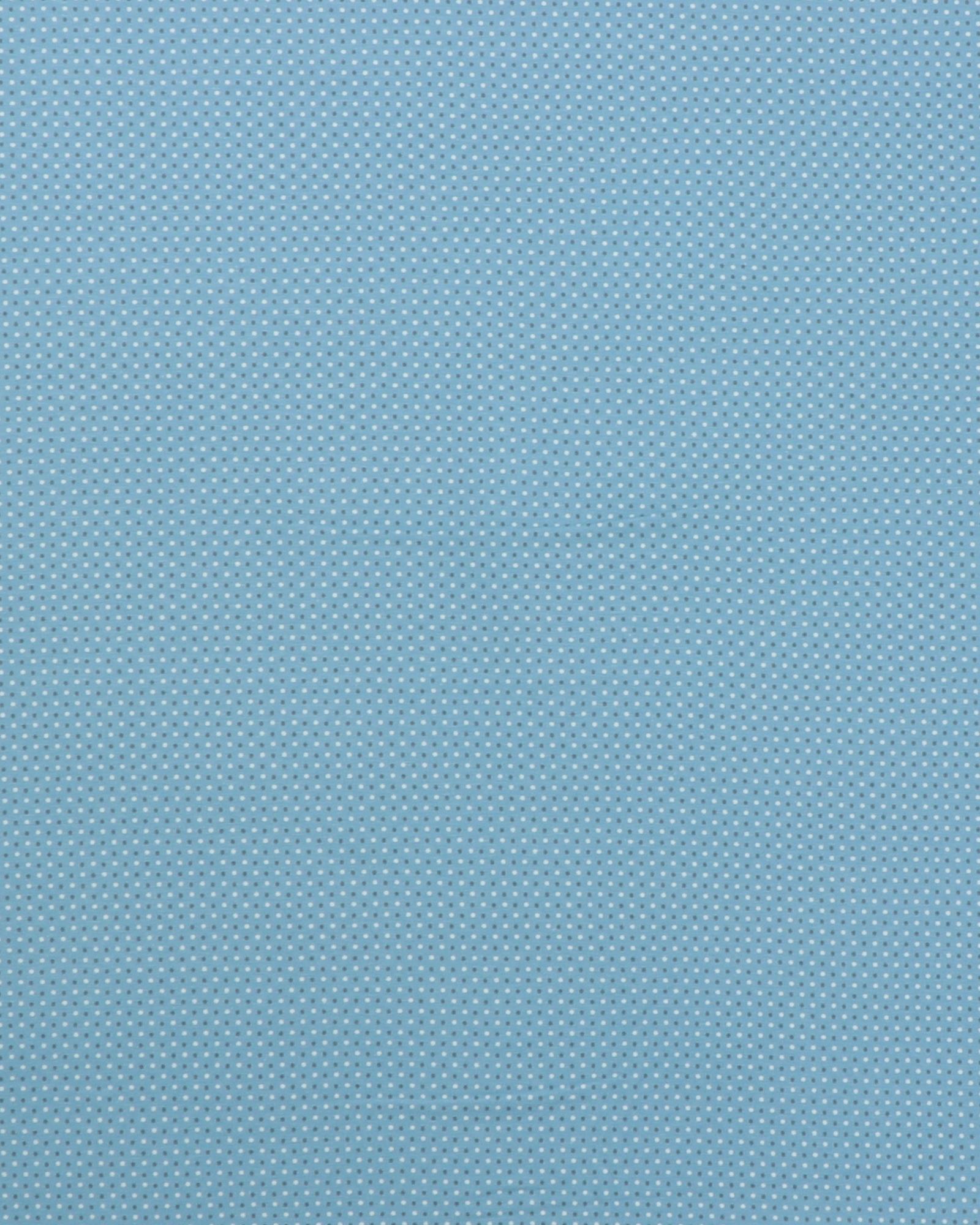 Lyseblå m. hvid og grå prik - Jersey 3 Lyseblå m. hvid og grå prik - Jersey