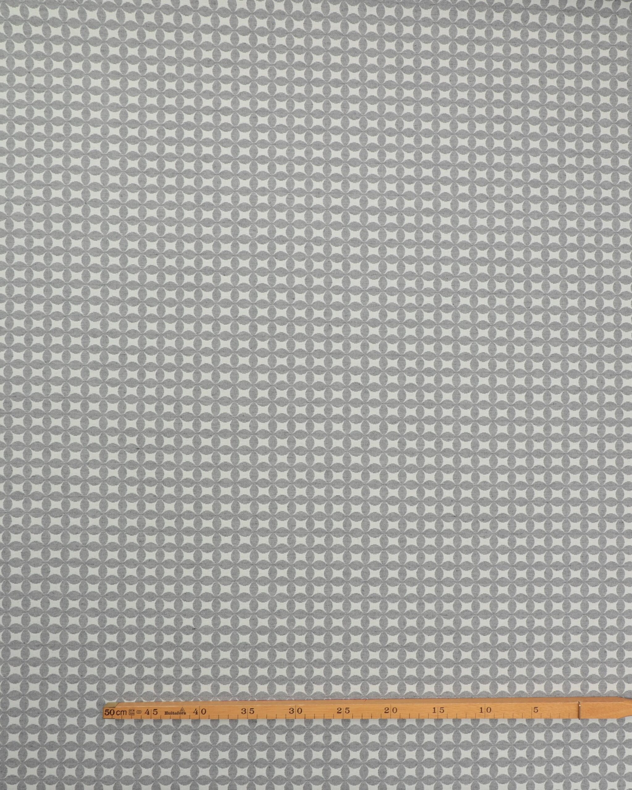 Grå/hvid - Tekstilvoksdug 4 Grå/hvid - Tekstilvoksdug - Billede 2