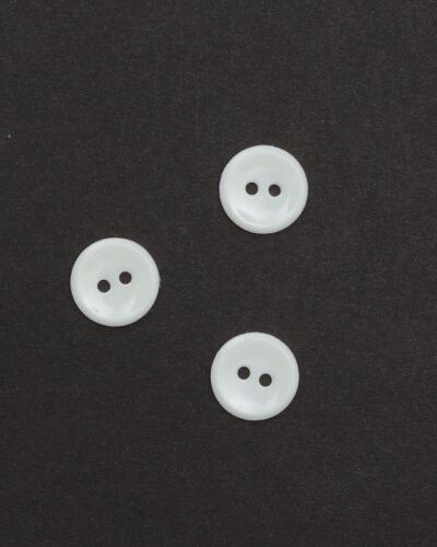 2 huls, blank hvid - 15 mm