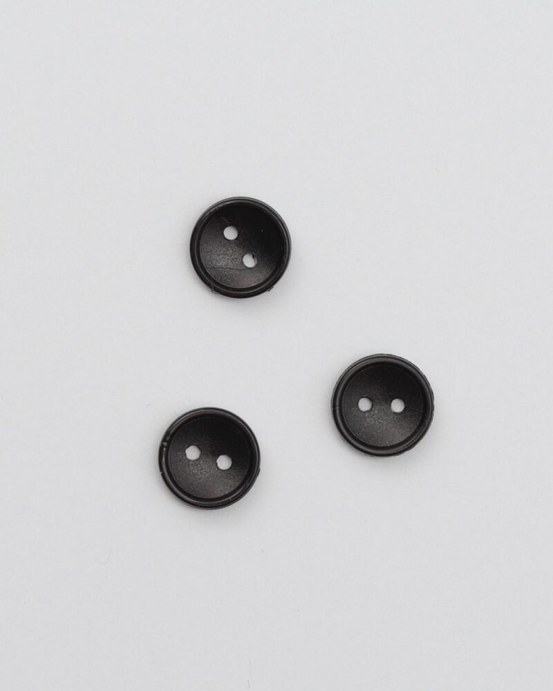 2 huls, sort skålformet - 13 mm