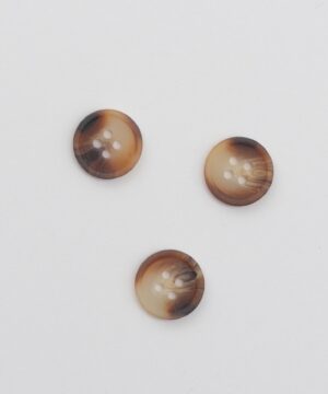 4 huls, brune nuancer - 15 mm
