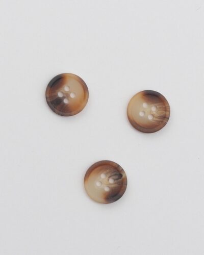 4 huls, brune nuancer - 15 mm