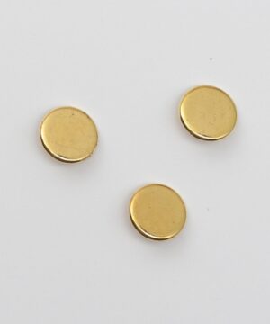 Øjeknap, guld - 18 mm