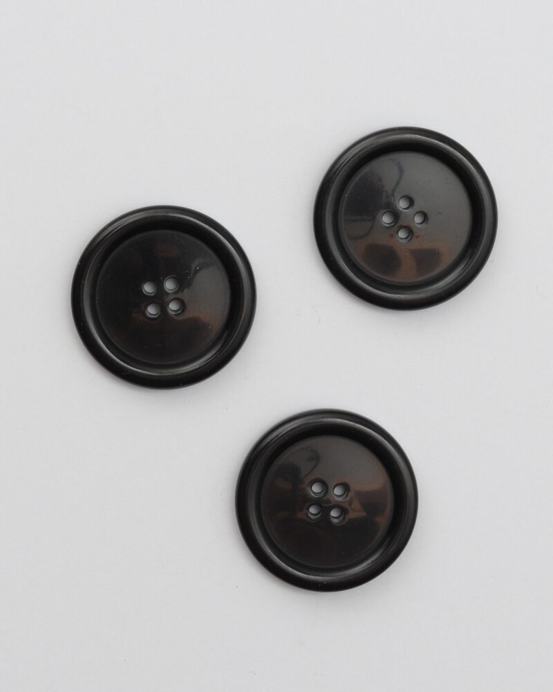4 huls, blank sort - 34 mm