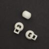 Hvid,9x7 mm - snorestopper, enkelt