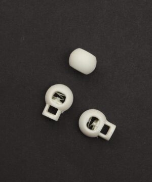 Hvid,9x7 mm - snorestopper, enkelt