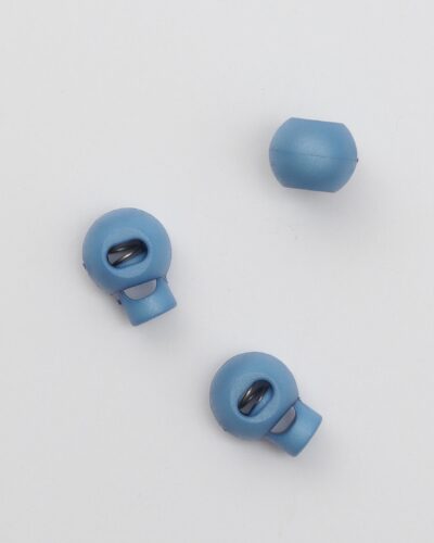 Lys blå, 9x5 mm - snorestopper, enkelt