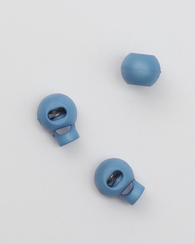 Lys blå, 9x5 mm - snorestopper, enkelt