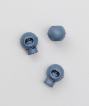 Blå, 9x5 mm - snorestopper, enkelt