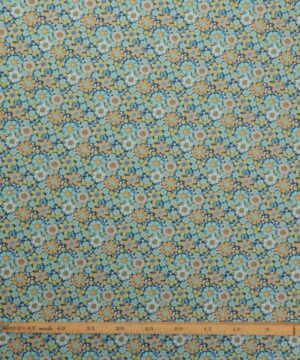 Wallflower Collection, blomster på mørkeblå bund - Tilda