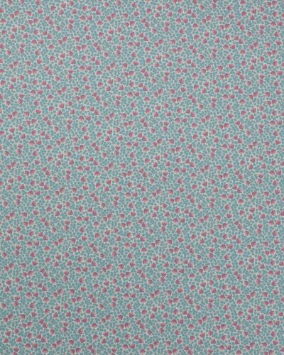 Wallflower Collection, små lys blå blade på flødefarvet - Tilda
