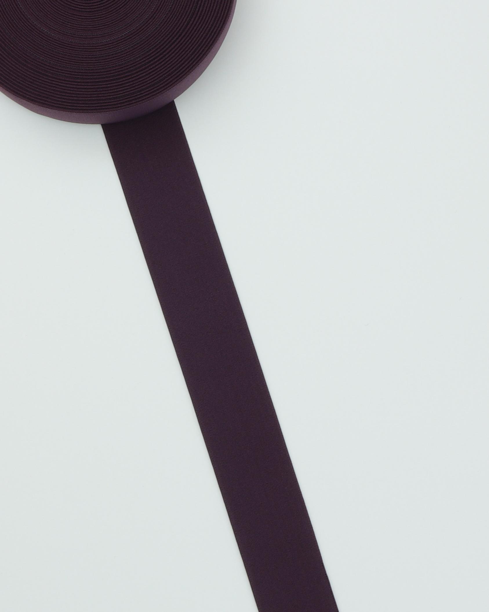 Ensfarvet blød elastik - 40 mm