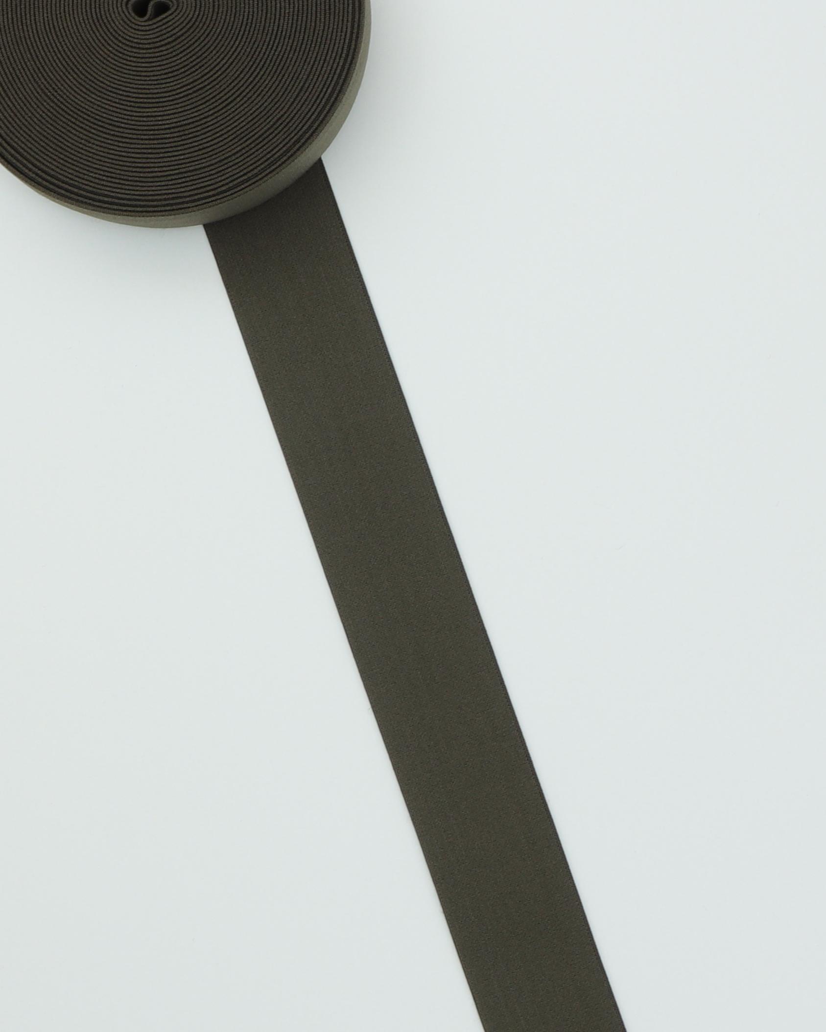 Ensfarvet blød elastik - 40 mm