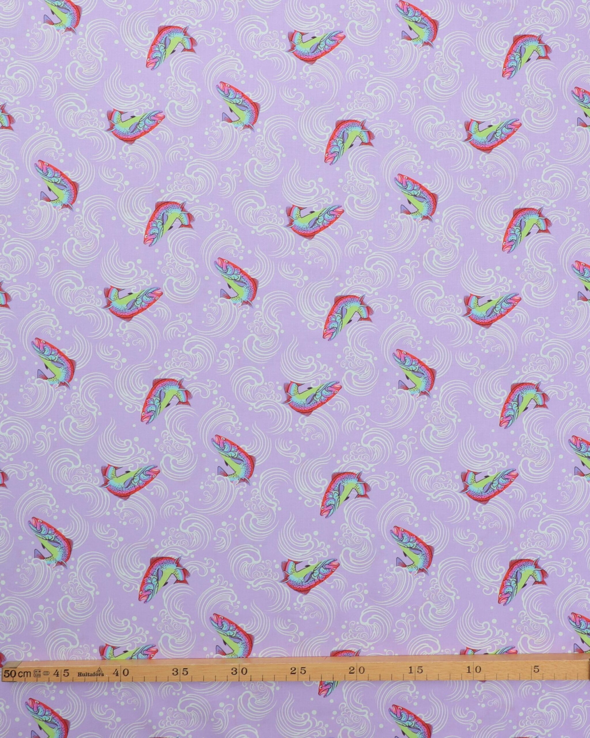 Full moon forest II, Sofishticated - Tula Pink 4 Full moon forest II, Sofishticated - Tula Pink - Billede 2