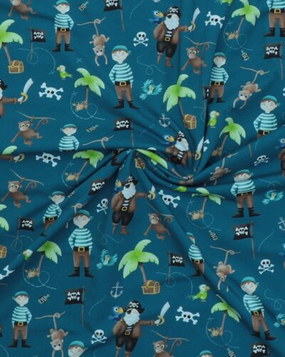 Pirat, papegøje, sørøverflag - Jersey