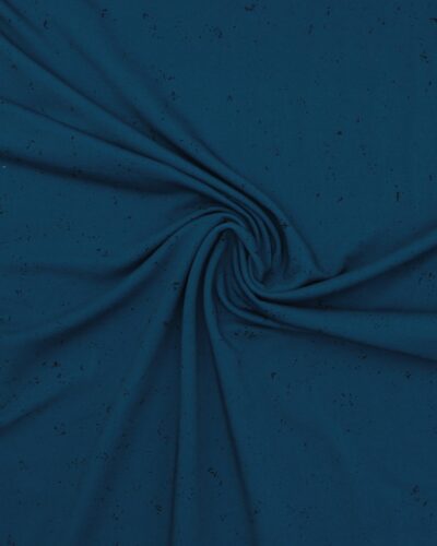 Blå med sorte nister - French Terry 7 Blå med sorte nister - French Terry