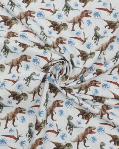 Jurassic World, dinosauer - Bomuld 7 Jurassic World, dinosauer - Bomuld