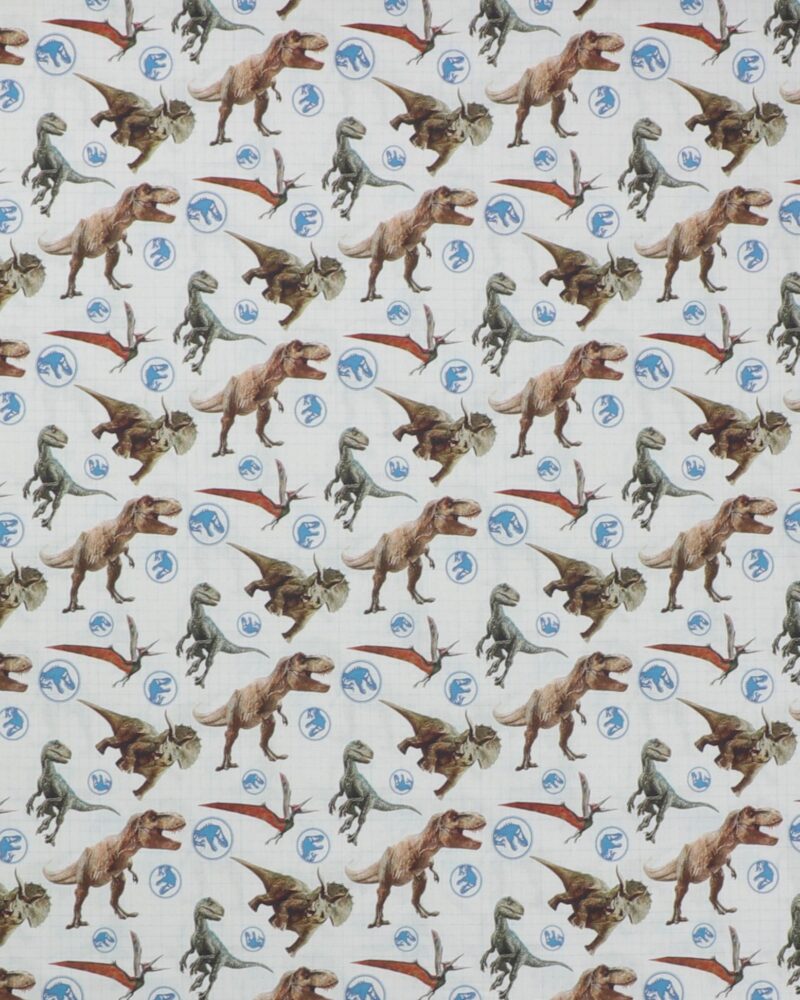 Jurassic World, dinosauer - Bomuld
