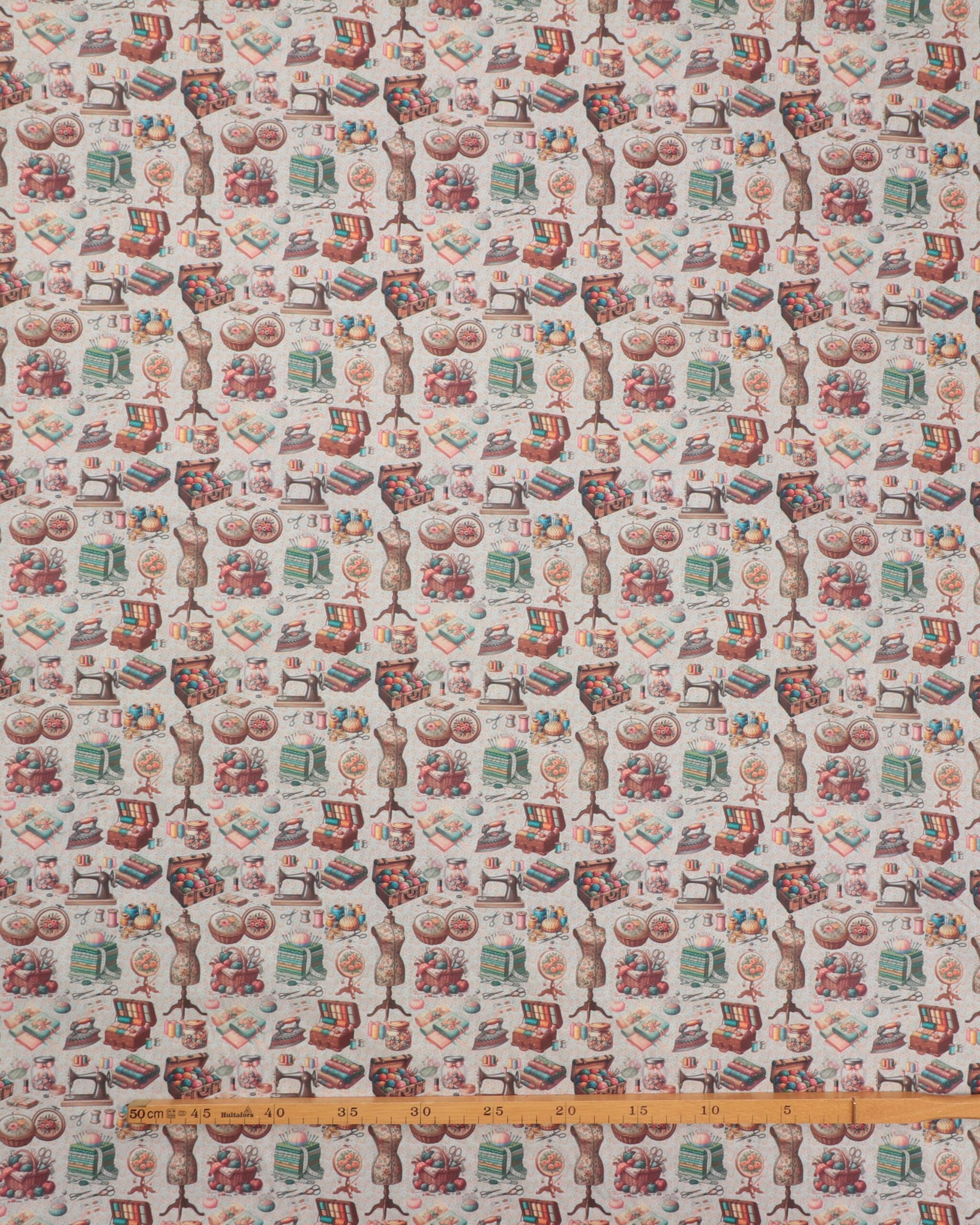 Giner, garn i kurv mm. - Bomuld 4 Giner, garn i kurv mm. - Bomuld - Billede 2