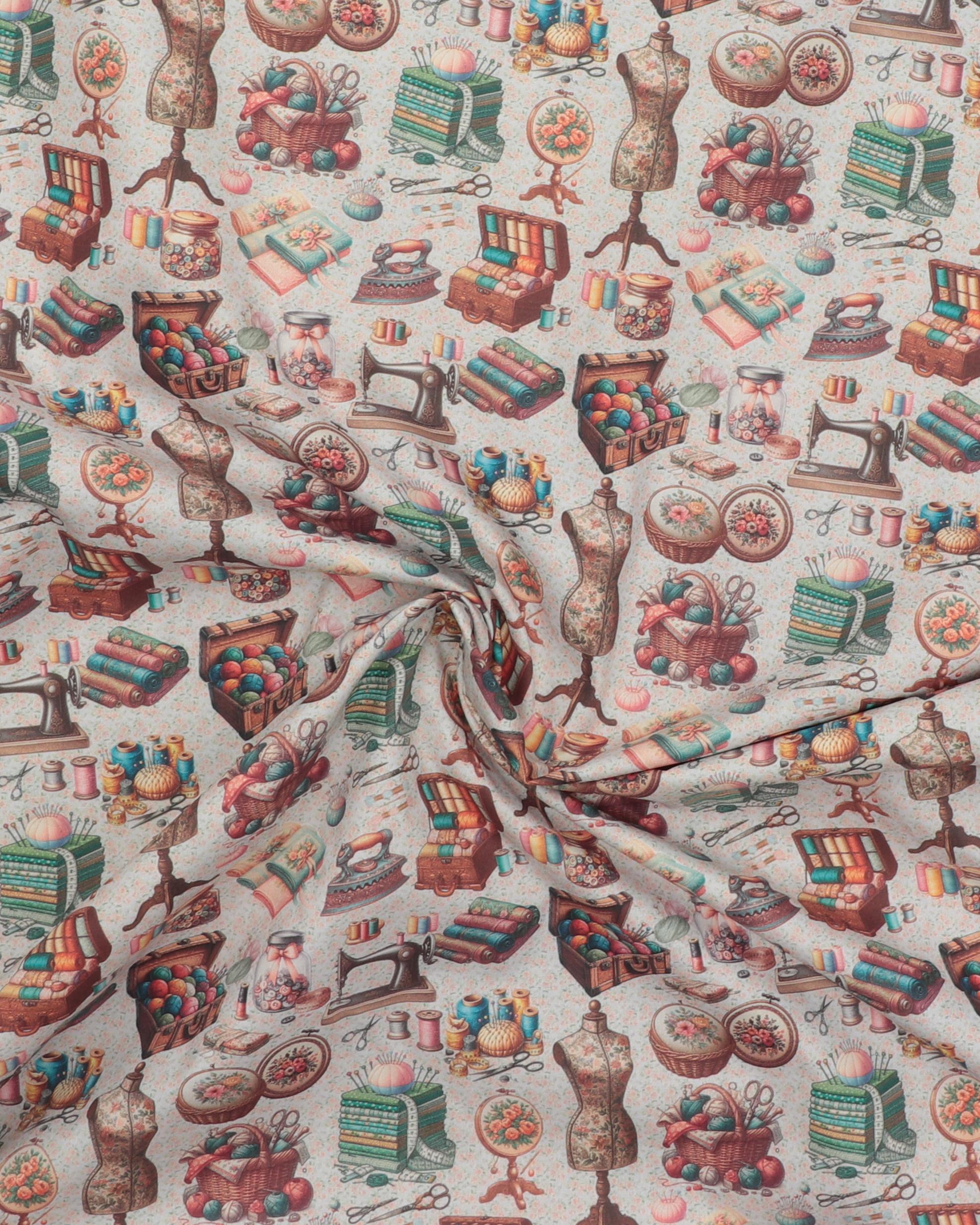 Giner, garn i kurv mm. - Bomuld 5 Giner, garn i kurv mm. - Bomuld - Billede 3