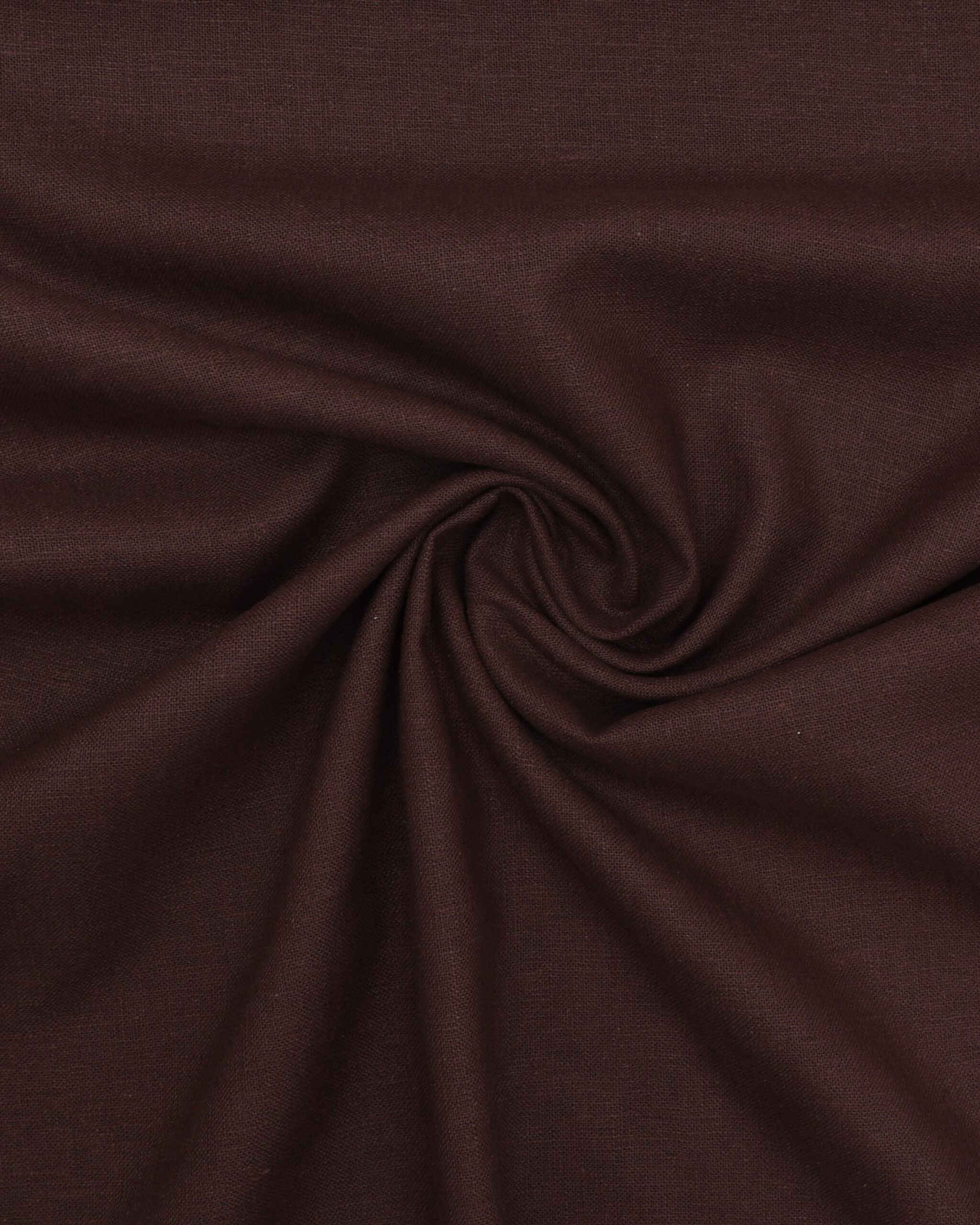 Mørk brun - Hør 3 Mørk brun - Hør