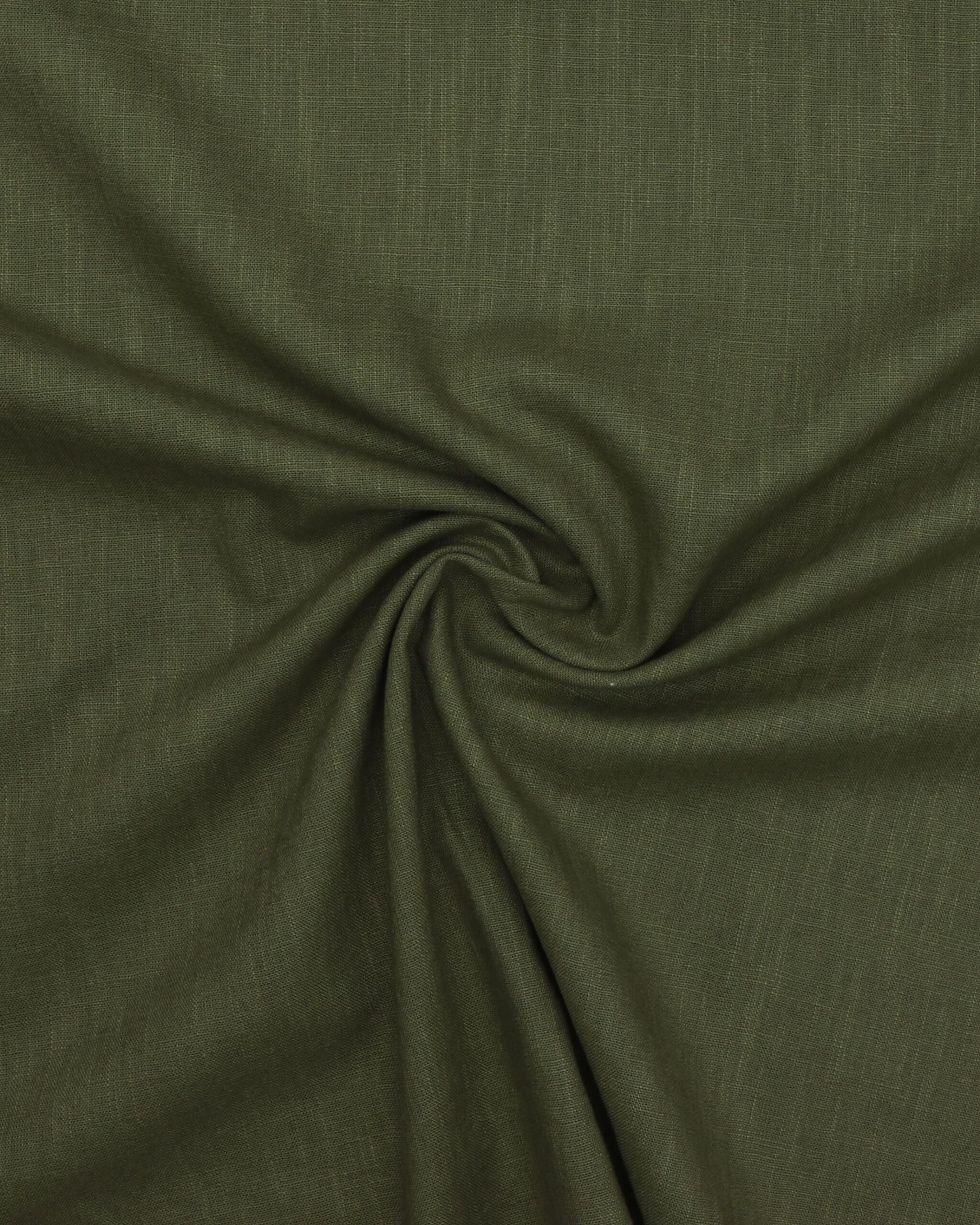 Armygrøn - Hør 3 Armygrøn - Hør