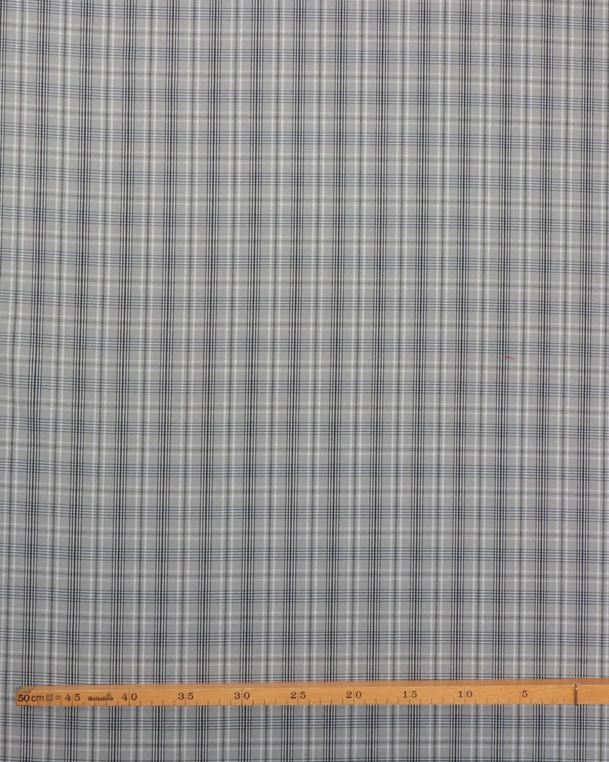 Grå tern - Polyester/viskose m. stræk - Billede 2