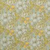 Golden Lily, grøn, sart blå. gul - William Morris