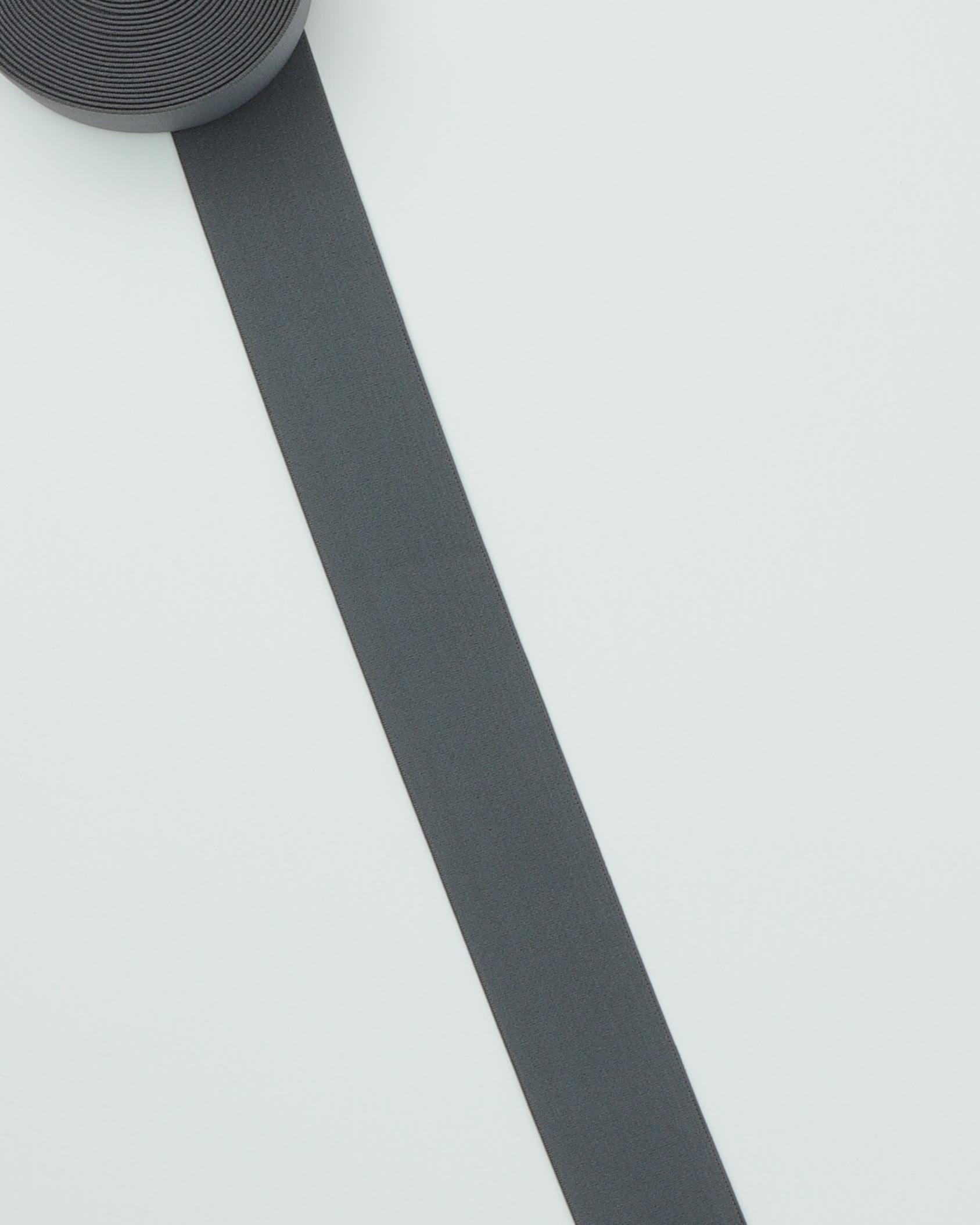 Ensfarvet blød elastik - 40 mm