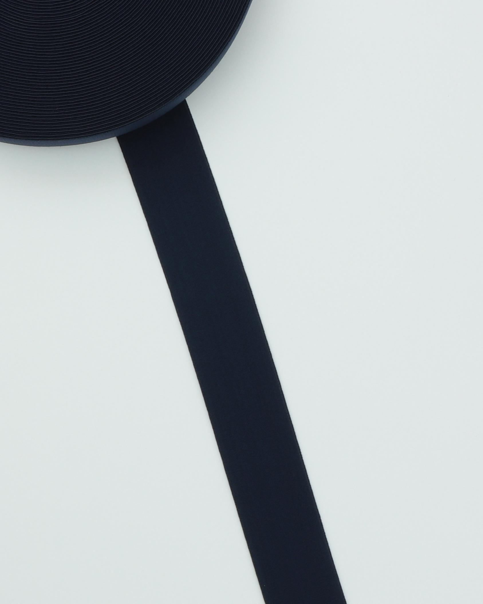 Ensfarvet blød elastik - 40 mm