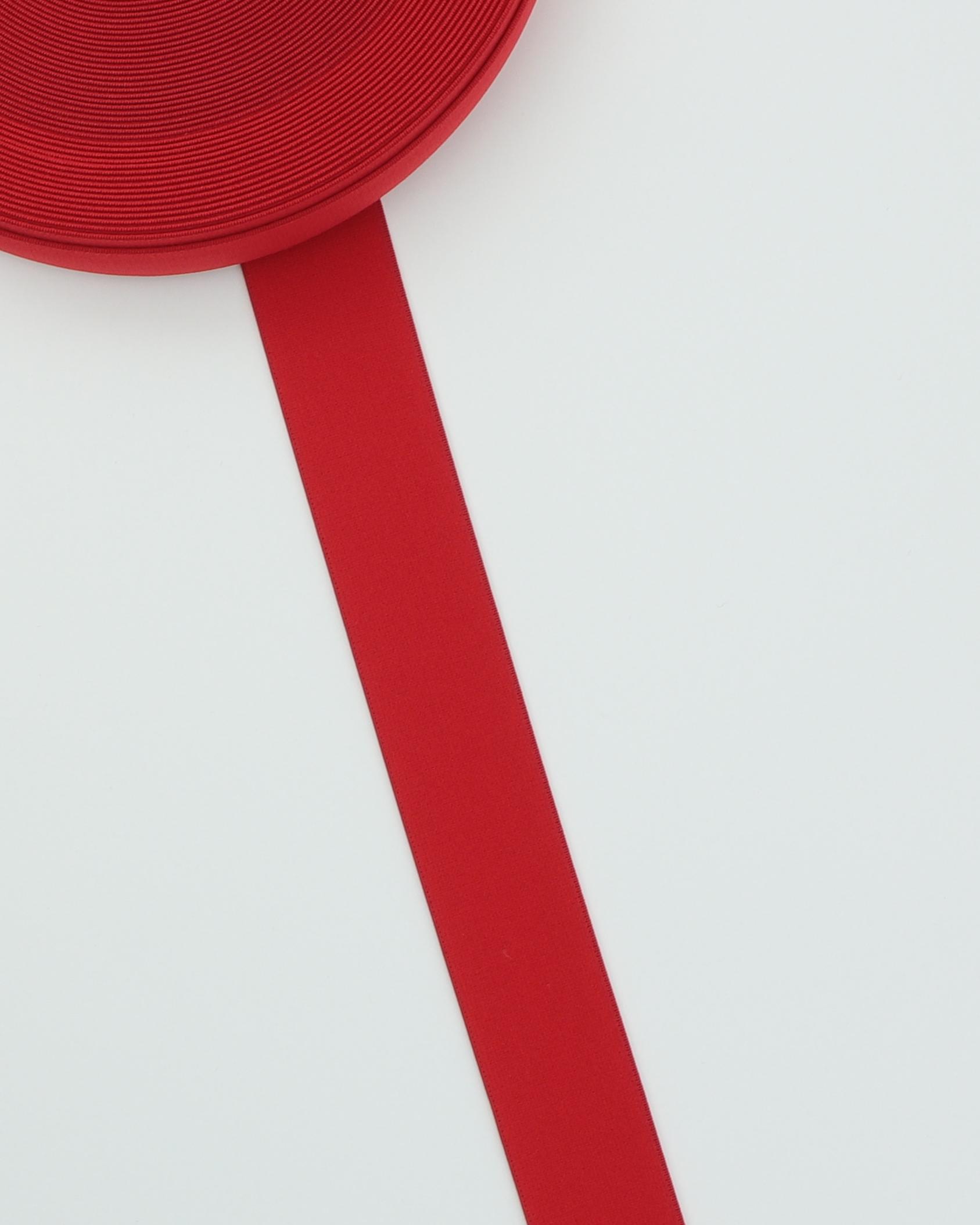 Ensfarvet blød elastik - 40 mm